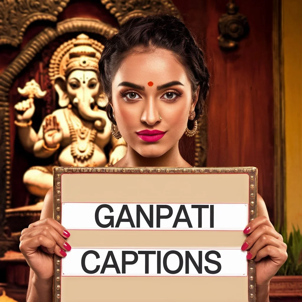 Ganpati Captions