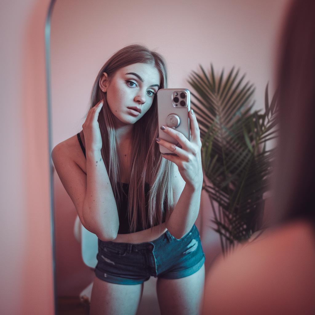 Mirror Selfie Captions for Instagram