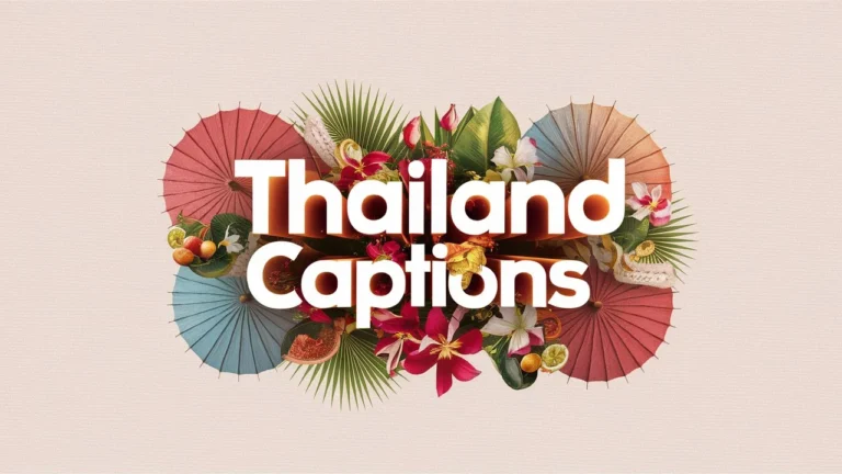 Thailand Travel Captions