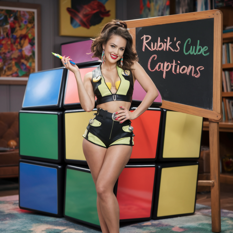 Rubik’s Cube Captions