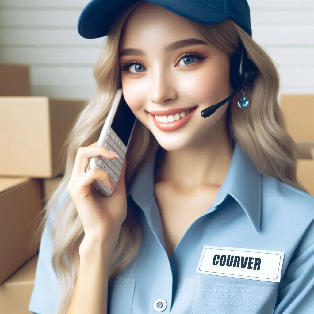 Courier Service Captions for Instagram